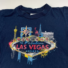 Load image into Gallery viewer, Boys TND, navy cotton t-shirt / top, armpit to armpit: 36.5cm, FUC, size 7-8,