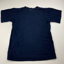 Load image into Gallery viewer, Boys TND, navy cotton t-shirt / top, armpit to armpit: 36.5cm, FUC, size 7-8,