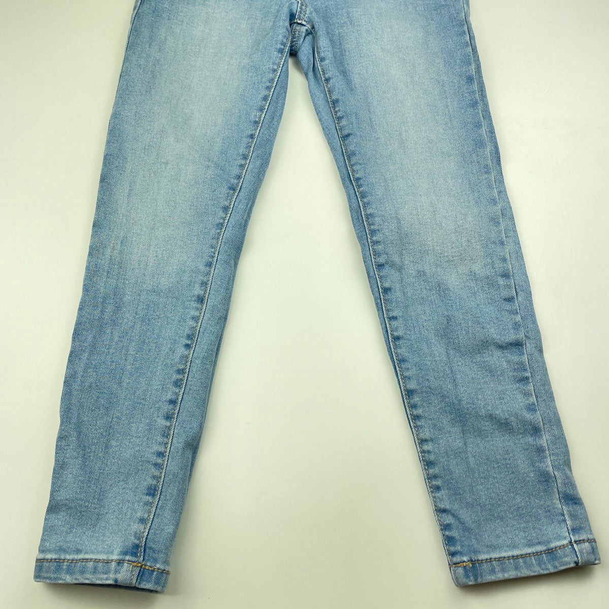 Anko, blue stretch denim jeans, adjustable, Inside leg: 52.5cm