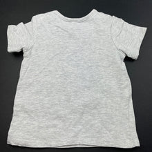Load image into Gallery viewer, Boys Target, grey marle t-shirt / top, lion, FUC, size 0,