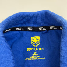 Load image into Gallery viewer, Boys NRL Supporter, Canterbury Bulldogs cotton polo shirt top, EUC, size 10,