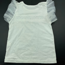 Load image into Gallery viewer, Girls All The Chirldren, lightweight floral lace trim top, EUC, size 6,