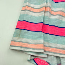 Load image into Gallery viewer, Girls Cotton On, striped casual cotton dress, FUC, size 1, L: 44cm at front
