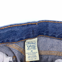 Load image into Gallery viewer, Boys Faded Glory, blue denim jeans, adjustable, Inside leg: 41cm, EUC, size 4