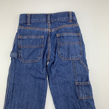 Load image into Gallery viewer, Boys Faded Glory, blue denim jeans, adjustable, Inside leg: 41cm, EUC, size 4