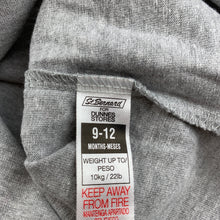 Load image into Gallery viewer, Boys St Bernard, grey long sleeve Christmas t-shirt / top, EUC, size 0