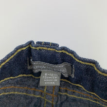 Load image into Gallery viewer, Boys Pumpkin Patch, dark denim jeans, adjustable, Inside leg: 22cm, EUC, size 0