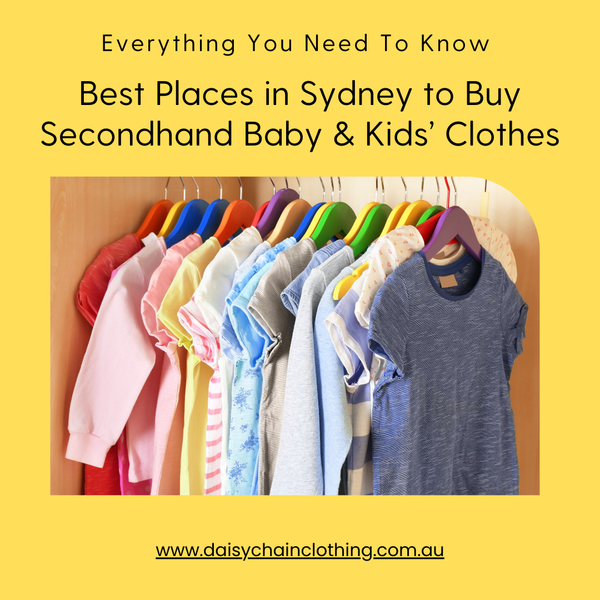 The Best Places in Sydney to Buy Secondhand Baby and Children’s Clothes
