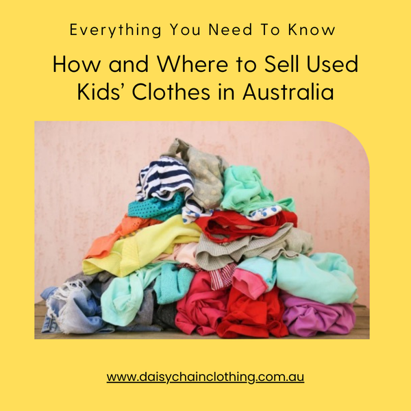 How and Where to Sell Used Kids’ Clothes in Australia