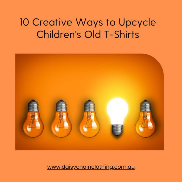 10 Creative Ways to Upcycle Children's Old T-Shirts