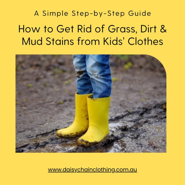 How to Get Rid of Grass, Dirt and Mud Stains on Kids’ Outdoor Clothes