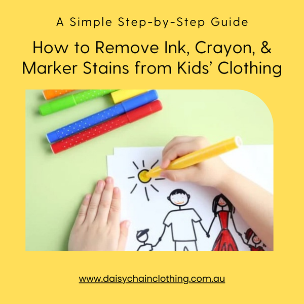 The Ultimate Guide to Removing Ink, Crayon, and Marker Stains from Kids’ Clothing