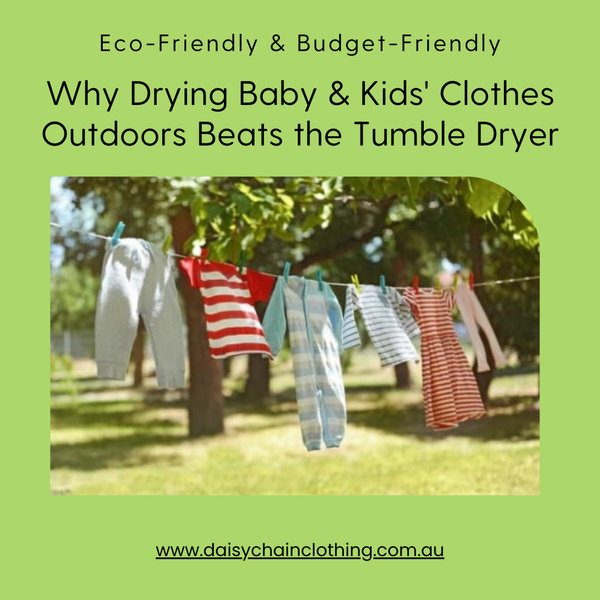 Why Drying Baby & Kids' Clothes Outdoors Beats the Tumble Dryer