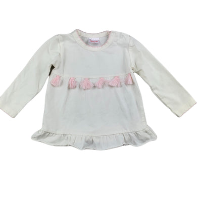 Sprout soft feel long sleeve t-shirt / top, size 00, Pre-loved