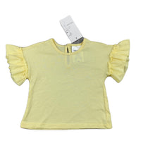 Load image into Gallery viewer, Baby Baby lemon cotton t-shirt / top, size 000, BNWT