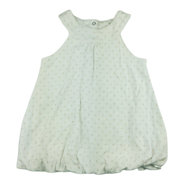 Target cute soft cotton bubble dress, stars, size 0, Pre-loved