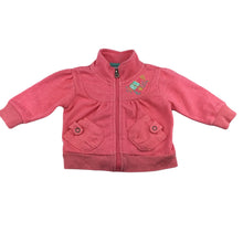 Load image into Gallery viewer, Truly Scrumptious soft stretchy zip-up sweater, size 000-00, Pre-loved