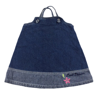 Fun Spirit blue denim dress, embroidered, size 1, Pre-loved