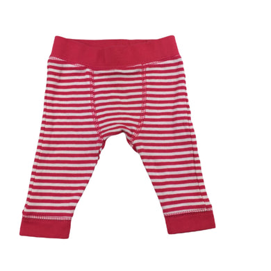 Sprout soft stretchy stripe leggings / bottoms, size 000, Pre-loved