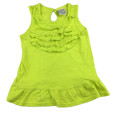 Kids Stuff fluoro cotton party dress, size 0, Pre-loved