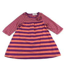 Load image into Gallery viewer, Pumpkin Patch soft stretchy striped party dress, size 00, Pre-loved