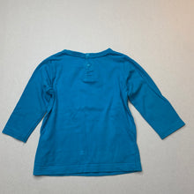 Load image into Gallery viewer, Boys Charlie &amp; Me, cotton long sleeve t-shirt / top, crocodile, GUC, size 0,  