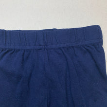 Load image into Gallery viewer, unisex Carters, navy cotton pants / bottoms, EUC, size 000,  