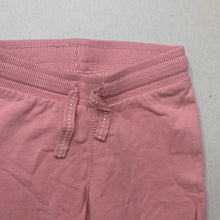 Load image into Gallery viewer, Girls H&amp;M, pink cotton pants / bottoms, elasticated, GUC, size 00,  