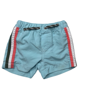 Boys Carters, lined lightweight board shorts, elasticated, FUC, size 000,  