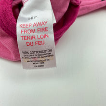 Load image into Gallery viewer, Girls Little Blue House, pink cotton bodysuit / romper, GUC, size 00,  