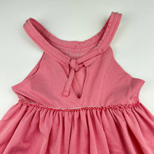 Load image into Gallery viewer, Girls LUCA BYNN, stretchy casual summer dress, EUC, size 6, L: 56cm