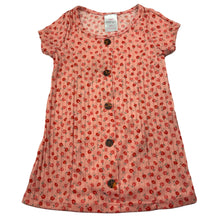 Load image into Gallery viewer, Girls Mango, ribbed lightweight floral dress, FUC, size 2, L: 45cm