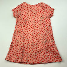 Load image into Gallery viewer, Girls Mango, ribbed lightweight floral dress, FUC, size 2, L: 45cm