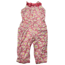 Load image into Gallery viewer, Girls Sista, pink floral jumpsuit / romper, GUC, size 1,  