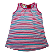 Load image into Gallery viewer, Girls Lily &amp; Dan, striped nightie / night dress, GUC, size 1,  