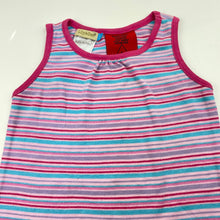 Load image into Gallery viewer, Girls Lily &amp; Dan, striped nightie / night dress, GUC, size 1,  