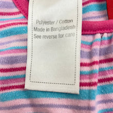 Load image into Gallery viewer, Girls Lily &amp; Dan, striped nightie / night dress, GUC, size 1,  