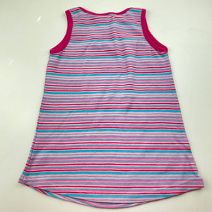 Girls Lily & Dan, striped nightie / night dress, GUC, size 1,  