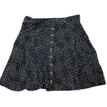 Load image into Gallery viewer, Girls Anko, navy lightweight skirt, elasticated, L: 37cm, GUC, size 10,  