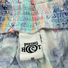 Load image into Gallery viewer, Girls Piping Hot, floral lightweight shorts, elasticated, EUC, size 10,  