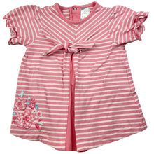 Load image into Gallery viewer, Girls Target, striped stretchy top, marks on front, FUC, size 2,  