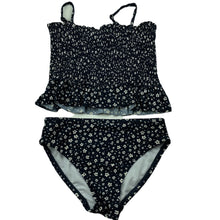 Load image into Gallery viewer, Girls Target, navy floral swim top &amp; bottoms, FUC, size 6,  