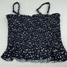 Load image into Gallery viewer, Girls Target, navy floral swim top &amp; bottoms, FUC, size 6,  