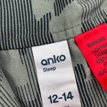 Load image into Gallery viewer, Boys Anko, lightweight pyjama shorts, elasticated, EUC, size 12-14,  