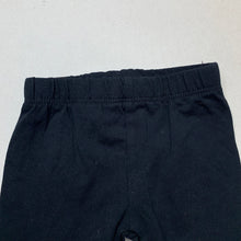 Load image into Gallery viewer, Girls Dymples, black leggings / bottoms, elasticated, EUC, size 0,  