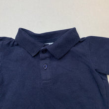 Load image into Gallery viewer, Boys Target, navy polo shirt top, EUC, size 00,  