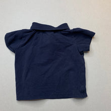 Load image into Gallery viewer, Boys Target, navy polo shirt top, EUC, size 00,  