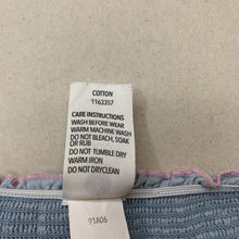 Load image into Gallery viewer, Girls Dymples, chambray cotton romper, FUC, size 000,  