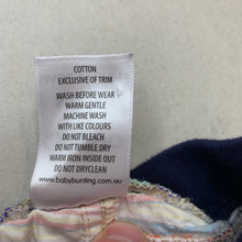 Load image into Gallery viewer, Boys 4 Baby, striped cotton shorts, elasticated, EUC, size 000,  