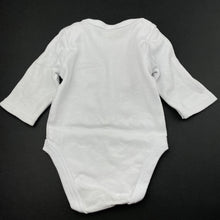 Load image into Gallery viewer, Girls Baby Berry, white cotton bodysuit / romper, FUC, size 000,  